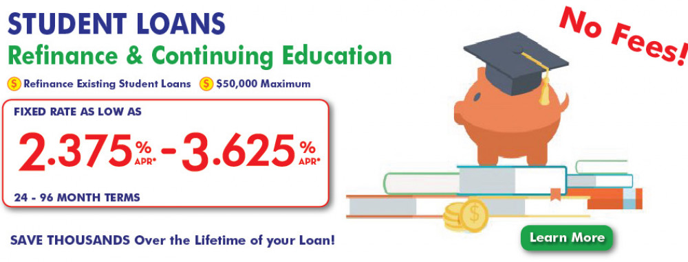 UFCU Student Loan web banner